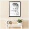 ArtToFrames 24x32" Matted Picture Frame with 20x28" Single Mat Photo Opening Framed in 1.25" Black and 2" Mat (FWM-3926-24x32)